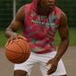 Afro Namibia Football Custom Sleeveless Hoodie Go Namibia Warriors - Sporty Style - African Pride