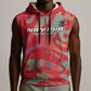 Afro Namibia Football Custom Sleeveless Zip Hoodie Go Namibia Warriors - Sporty Style - African Pride