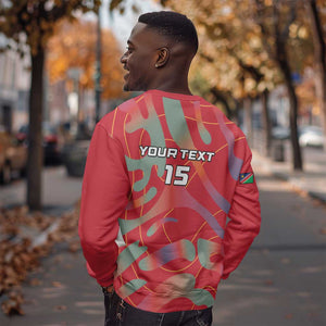 Afro Namibia Football Custom Sweatshirt Go Namibia Warriors - Sporty Style
