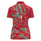 Afro Namibia Football Custom Women Polo Shirt Go Namibia Warriors - Sporty Style