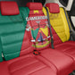Cameroon National Day Back Car Seat Cover Lion Mix Coat Of Arms Style