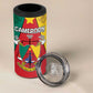 Personalised Cameroon National Day 4 in 1 Can Cooler Tumbler Lion Mix Coat Of Arms Style