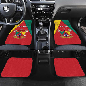 Cameroon National Day Car Mats Lion Mix Coat Of Arms Style