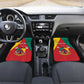 Cameroon National Day Car Mats Lion Mix Coat Of Arms Style