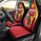 Cameroon National Day Car Seat Cover Lion Mix Coat Of Arms Style