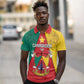 Personalised Cameroon National Day Polo Shirt Lion Mix Coat Of Arms Style