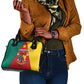 Cameroon National Day Shoulder Handbag Lion Mix Coat Of Arms Style