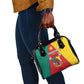 Cameroon National Day Shoulder Handbag Lion Mix Coat Of Arms Style