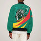 Personalised Happy Cameroon National Day Bomber Jacket Lion With Coat Of Arms - Curve Style
