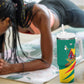 Personalised Happy Cameroon National Day Tumbler With Handle Lion With Coat Of Arms - Curve Style