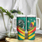 Personalised Happy Cameroon National Day Tumbler With Handle Lion With Coat Of Arms - Curve Style