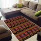 Toghu Cameroon Area Rug Traditional Pattern