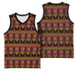 Toghu Cameroon Basketball Jersey Traditional Pattern - African Pride