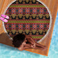 Toghu Cameroon Beach Blanket Traditional Pattern