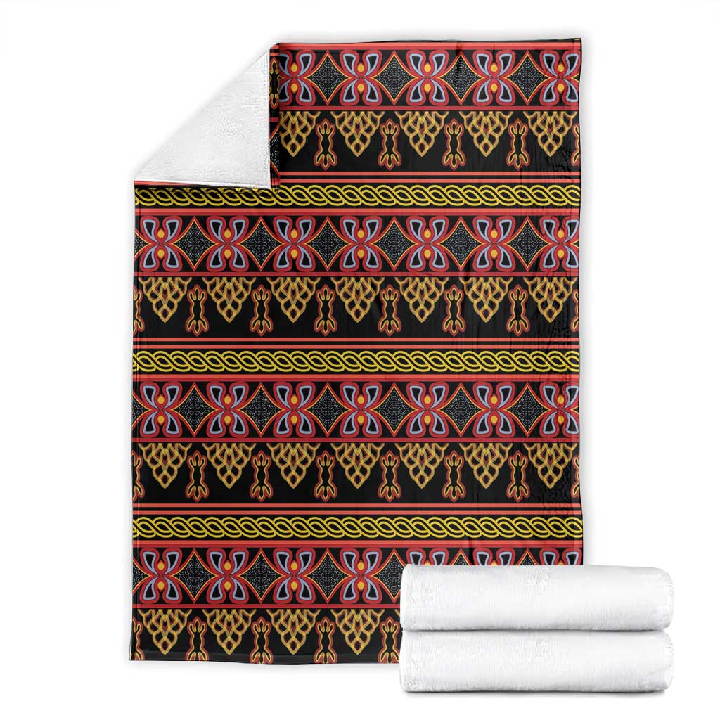 Toghu Cameroon Blanket Traditional Pattern