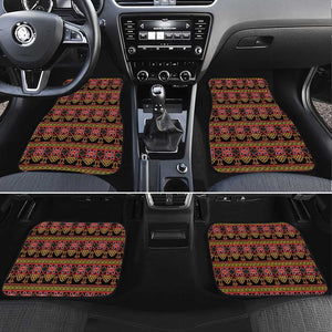 Toghu Cameroon Car Mats Traditional Pattern