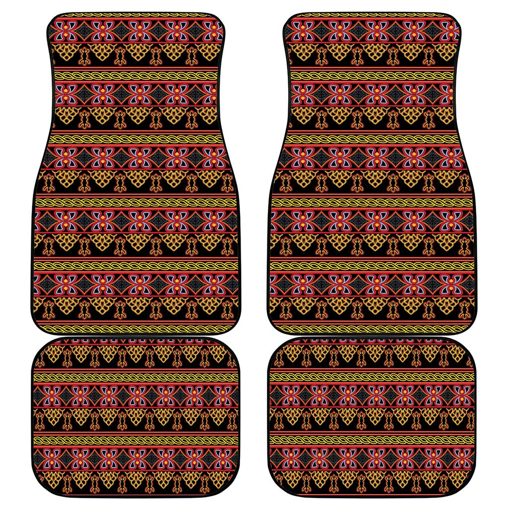 Toghu Cameroon Car Mats Traditional Pattern