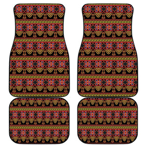 Toghu Cameroon Car Mats Traditional Pattern