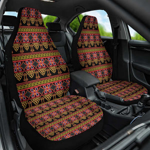 Toghu Cameroon Car Seat Cover Traditional Pattern