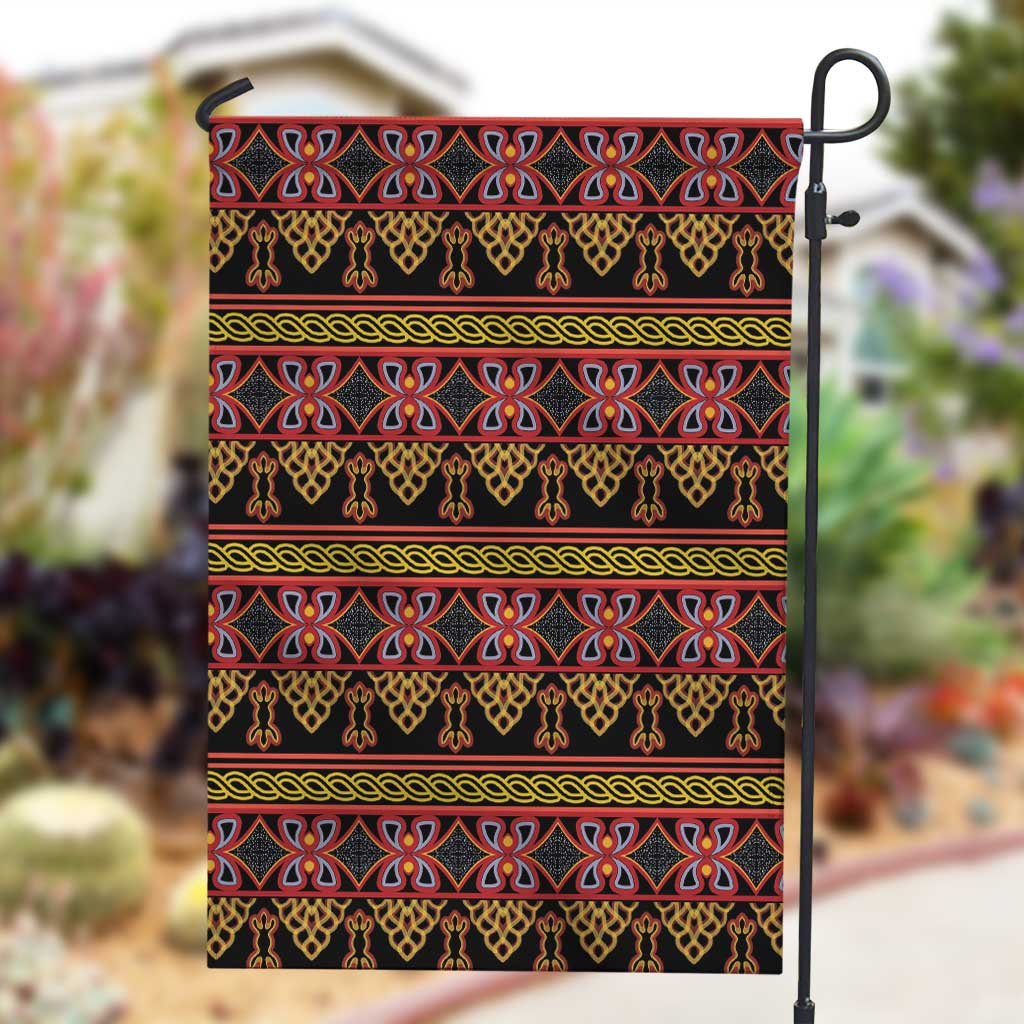 Toghu Cameroon Garden Flag Traditional Pattern