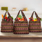 Toghu Cameroon Grocery Bag Traditional Pattern