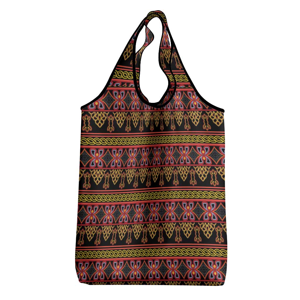 Toghu Cameroon Grocery Bag Traditional Pattern