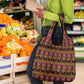 Toghu Cameroon Grocery Bag Traditional Pattern