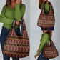 Toghu Cameroon Grocery Bag Traditional Pattern