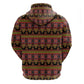 Toghu Cameroon Hoodie Traditional Pattern
