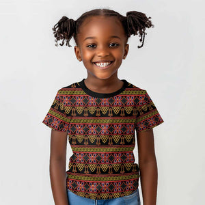 Toghu Cameroon Kid T shirt Traditional Pattern