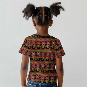 Toghu Cameroon Kid T shirt Traditional Pattern