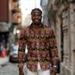Toghu Cameroon Long Sleeve Button Shirt Traditional Pattern