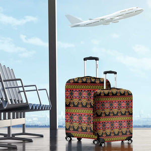 Toghu Cameroon Luggage Cover Traditional Pattern