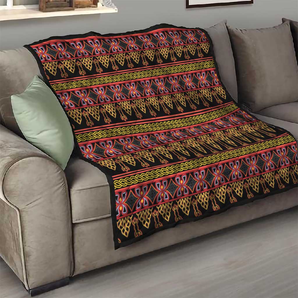 Toghu Cameroon Quilt Traditional Pattern