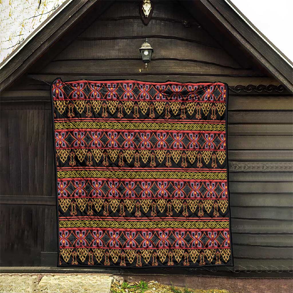 Toghu Cameroon Quilt Traditional Pattern