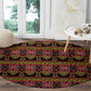 Toghu Cameroon Round Carpet Traditional Pattern