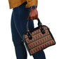 Toghu Cameroon Shoulder Handbag Traditional Pattern