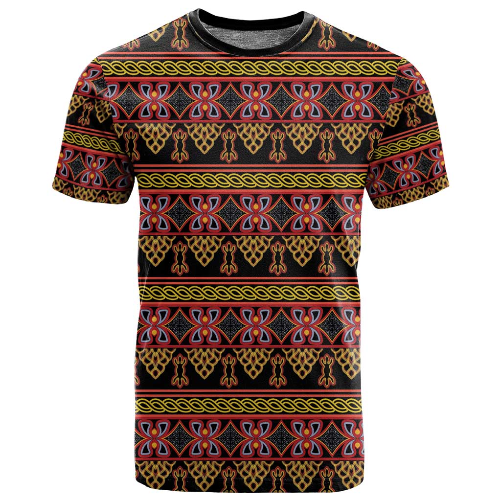 Toghu Cameroon T shirt Traditional Pattern