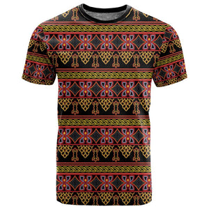 Toghu Cameroon T shirt Traditional Pattern