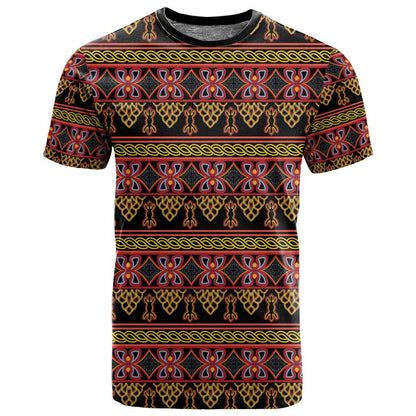Toghu Cameroon T shirt Traditional Pattern