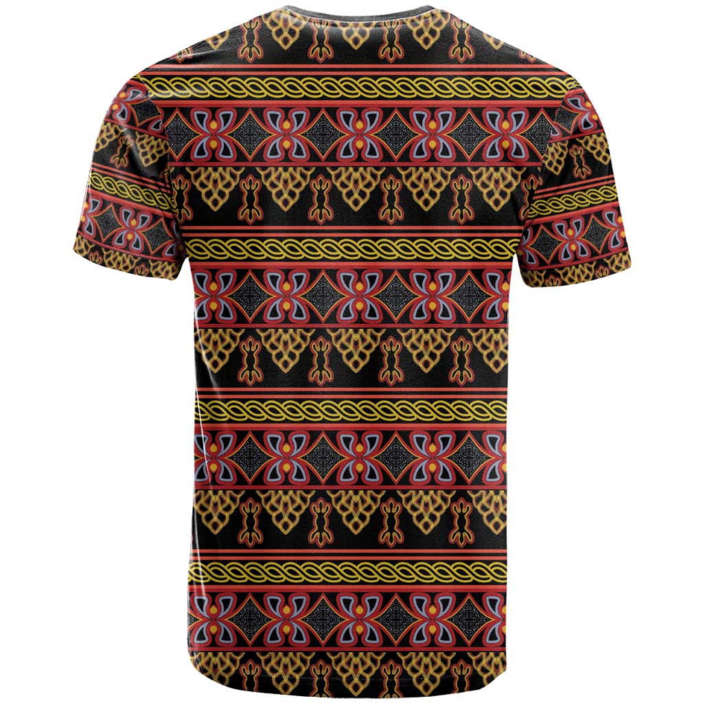 Toghu Cameroon T shirt Traditional Pattern
