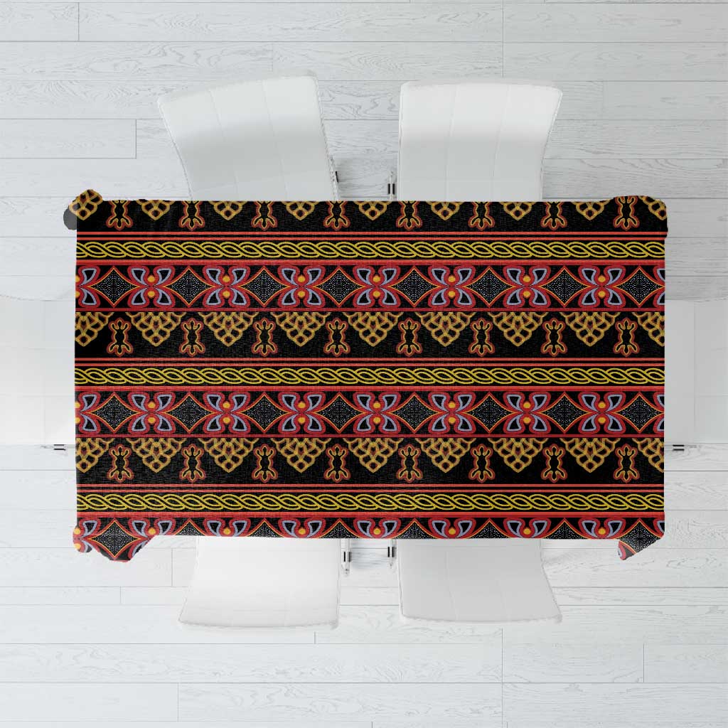 Toghu Cameroon Tablecloth Traditional Pattern