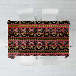 Toghu Cameroon Tablecloth Traditional Pattern