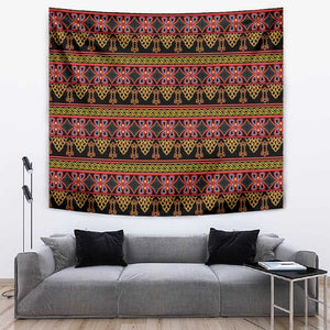 Toghu Cameroon Tapestry Traditional Pattern