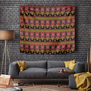 Toghu Cameroon Tapestry Traditional Pattern