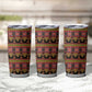Toghu Cameroon Tumbler Cup Traditional Pattern