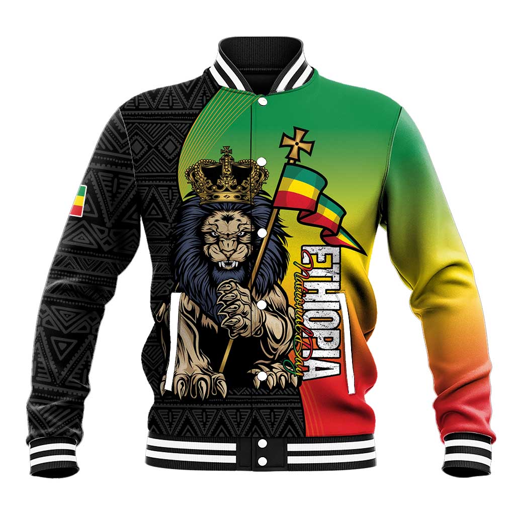 Personalized Ethiopia Baseball Jacket Happy National Day