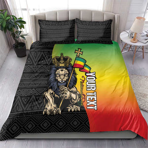 Personalized Ethiopia Bedding Set Happy National Day