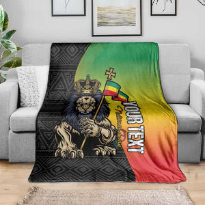 Personalized Ethiopia Blanket Happy National Day