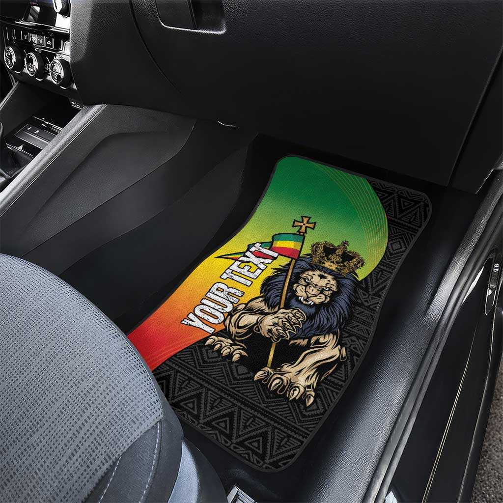 Personalized Ethiopia Car Mats Happy National Day